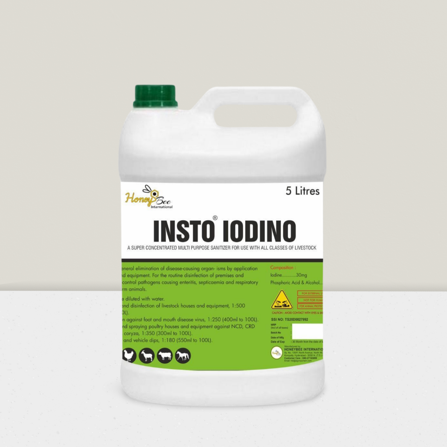 INSTO IODINO  Iodine 30g / L